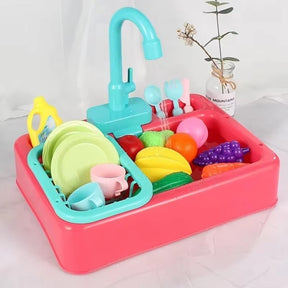 Mini Water Playset for Kids | Interactive Fun with Faucet and Toys