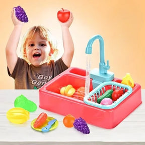 Mini Water Playset for Kids | Interactive Fun with Faucet and Toys