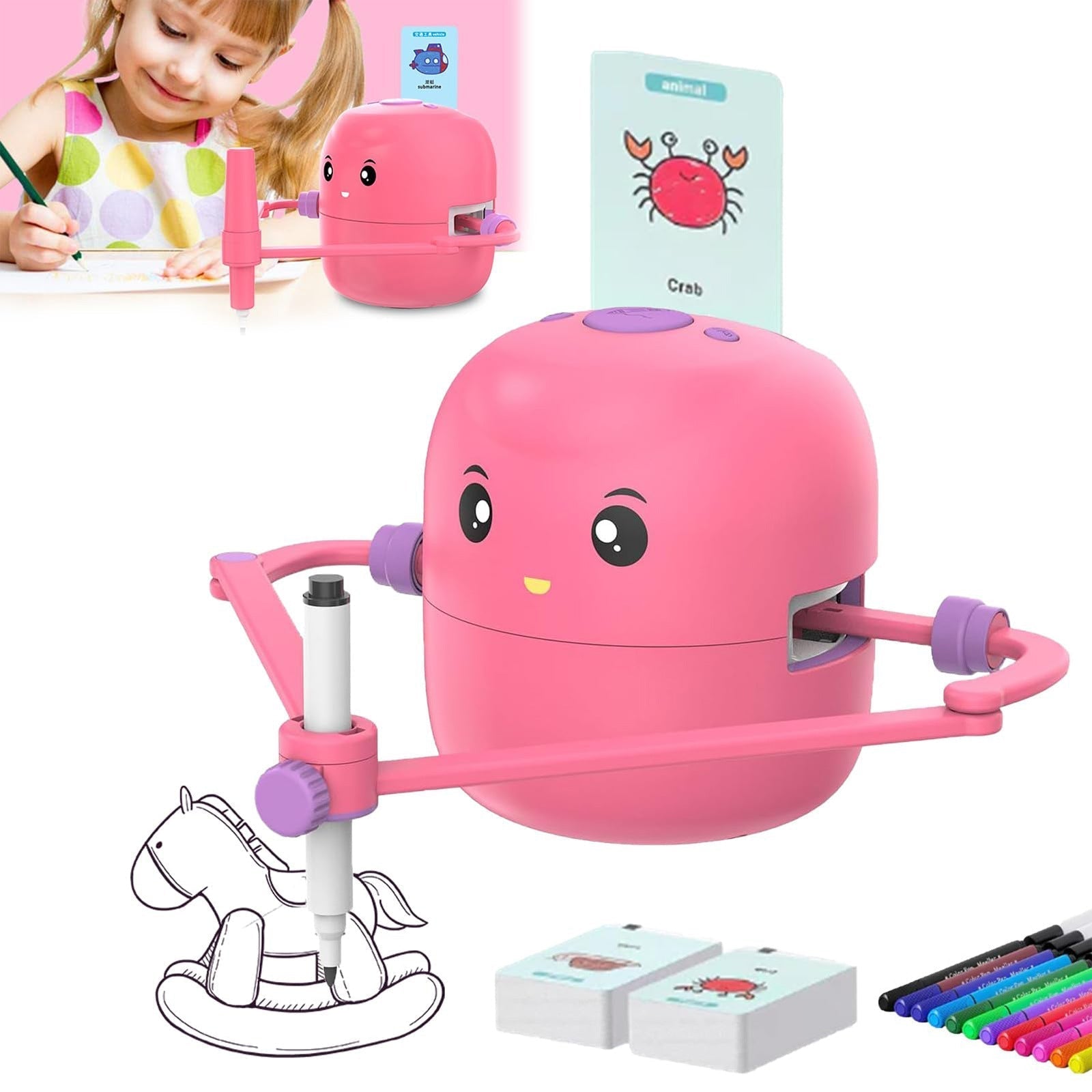Interactive Drawing Robot for Kids | Step-by-Step Art Learning Tool