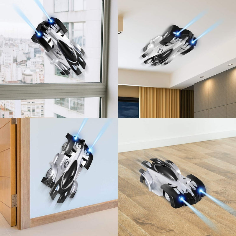 Remote Control Wall Climbing Car | 360° Stunt Rotation and Vertical Driving