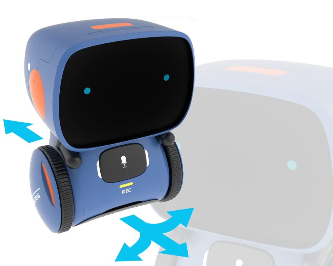 Interactive Robot Toy | Dancing, Talking, and Recording Fun
