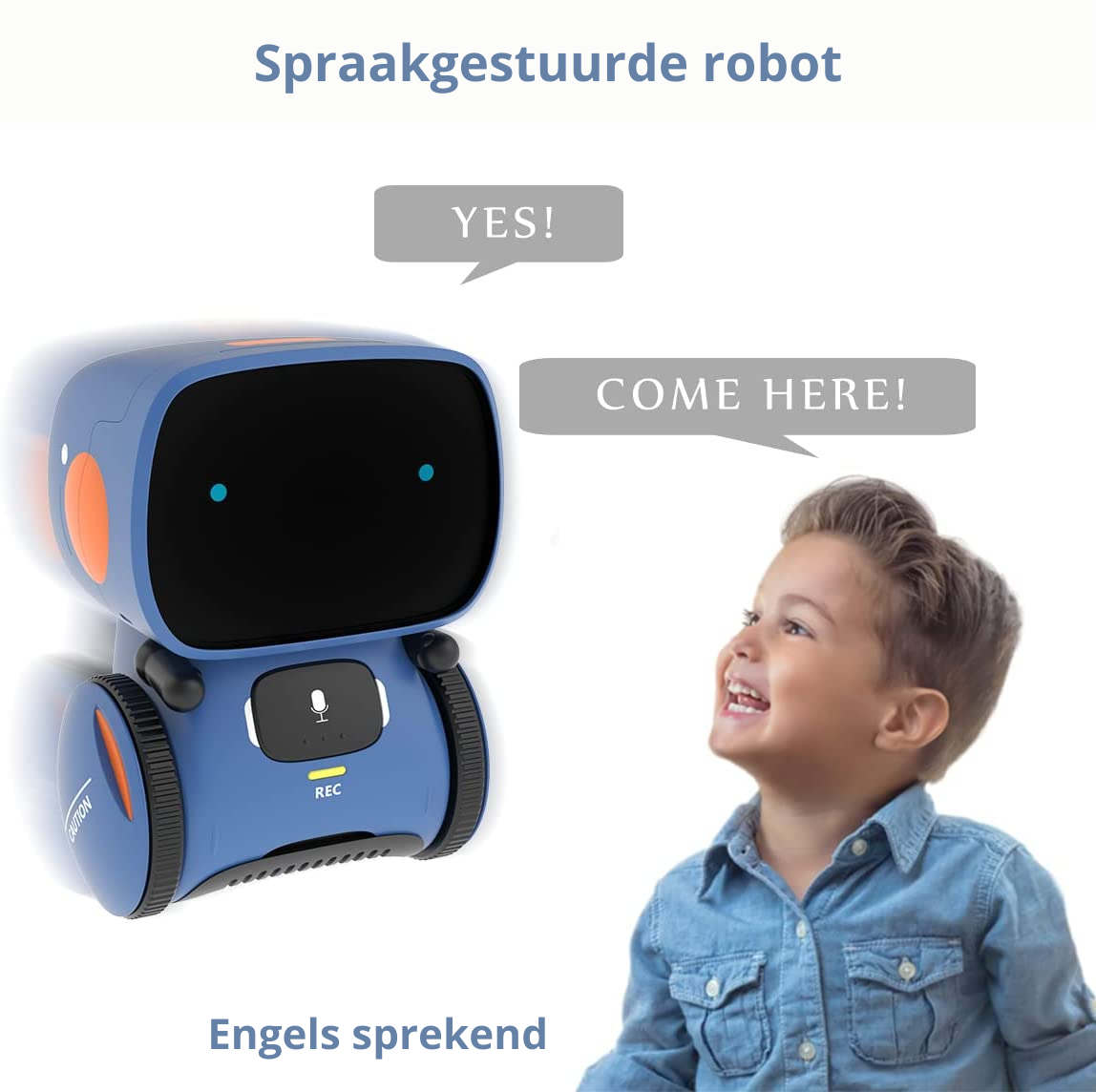 Interactive Robot Toy | Dancing, Talking, and Recording Fun