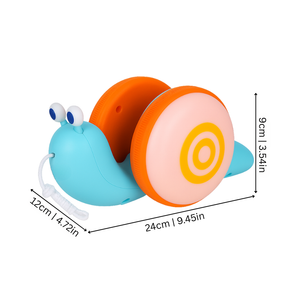 Interactive Pull-Along Snail Toy | Encourages First Steps and Learning