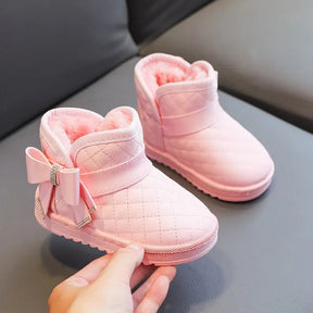 Kids' Waterproof Snow Boots | Warm, Non-Slip, Easy-On Design
