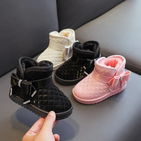 Kids' Waterproof Snow Boots | Warm, Non-Slip, Easy-On Design