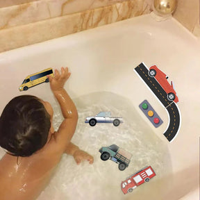 Kids Bath Track Set | Foam Roads for Engaging Water Play