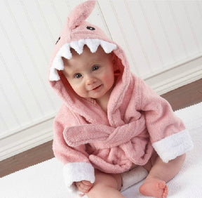 Baby Bathrobe with Animal Ears | Soft Cotton for Cozy Comfort