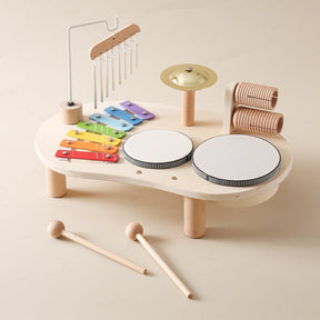 Toddler Music Table Toy | Interactive Xylophone and Cymbals