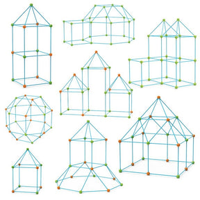 Tent Building Kit for Kids | Creative and Eco-Friendly Fun