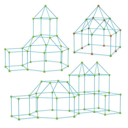 Tent Building Kit for Kids | Creative and Eco-Friendly Fun