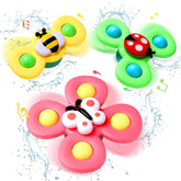 Rotating Bath Toy for Kids | Engaging Water Play with Suction Cup