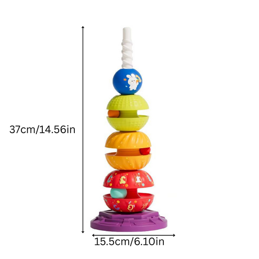 Colorful Stacking Toy | Develops Motor Skills and Coordination