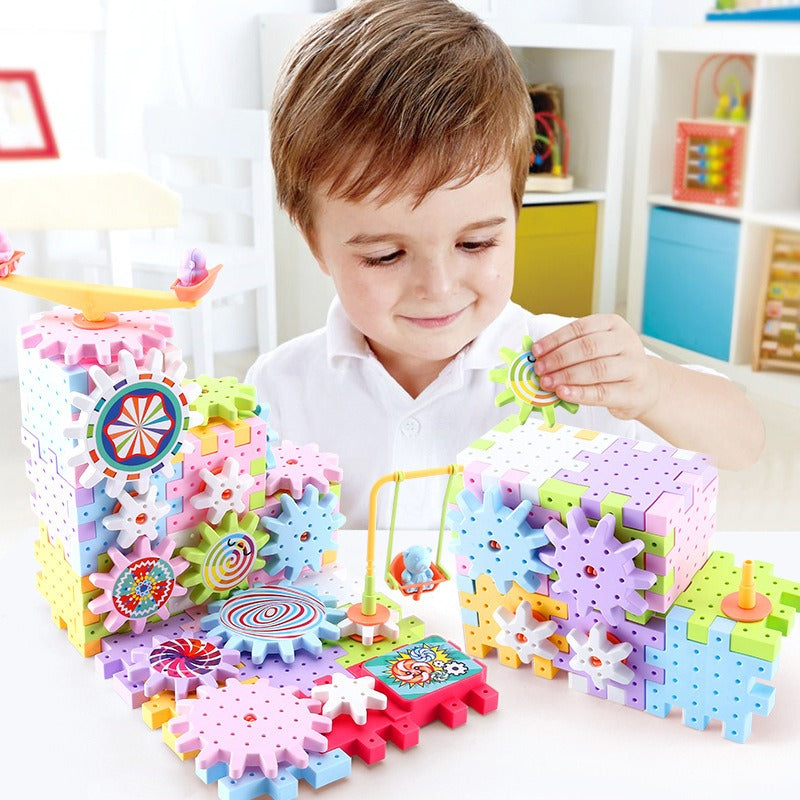 Montessori Building Blocks Set | Creative STEM Learning Toy