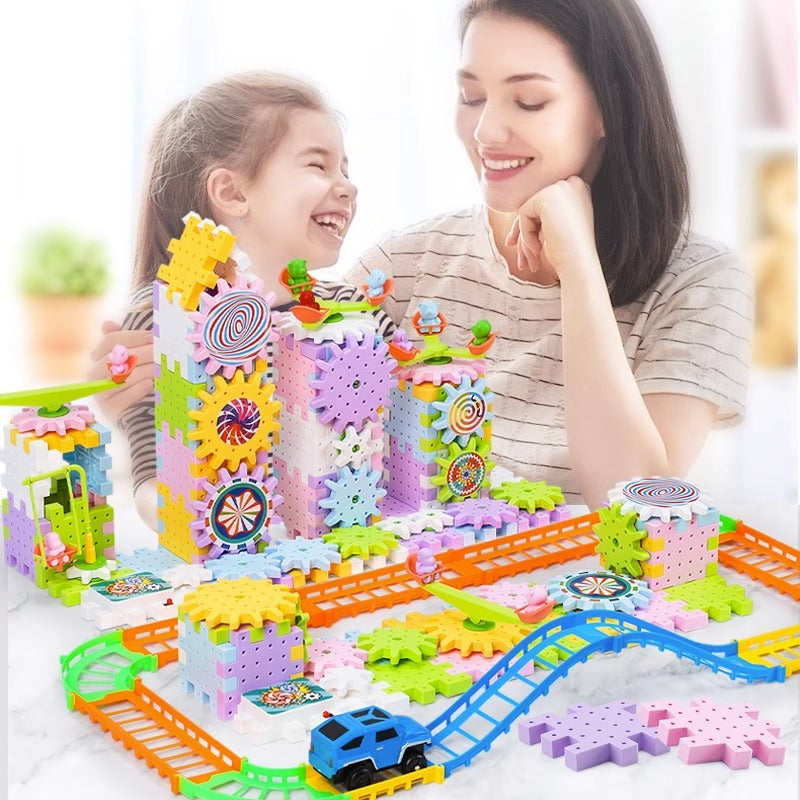 Montessori Building Blocks Set | Creative STEM Learning Toy