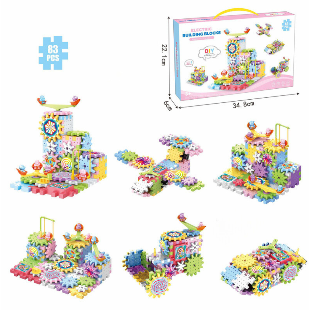 Montessori Building Blocks Set | Creative STEM Learning Toy