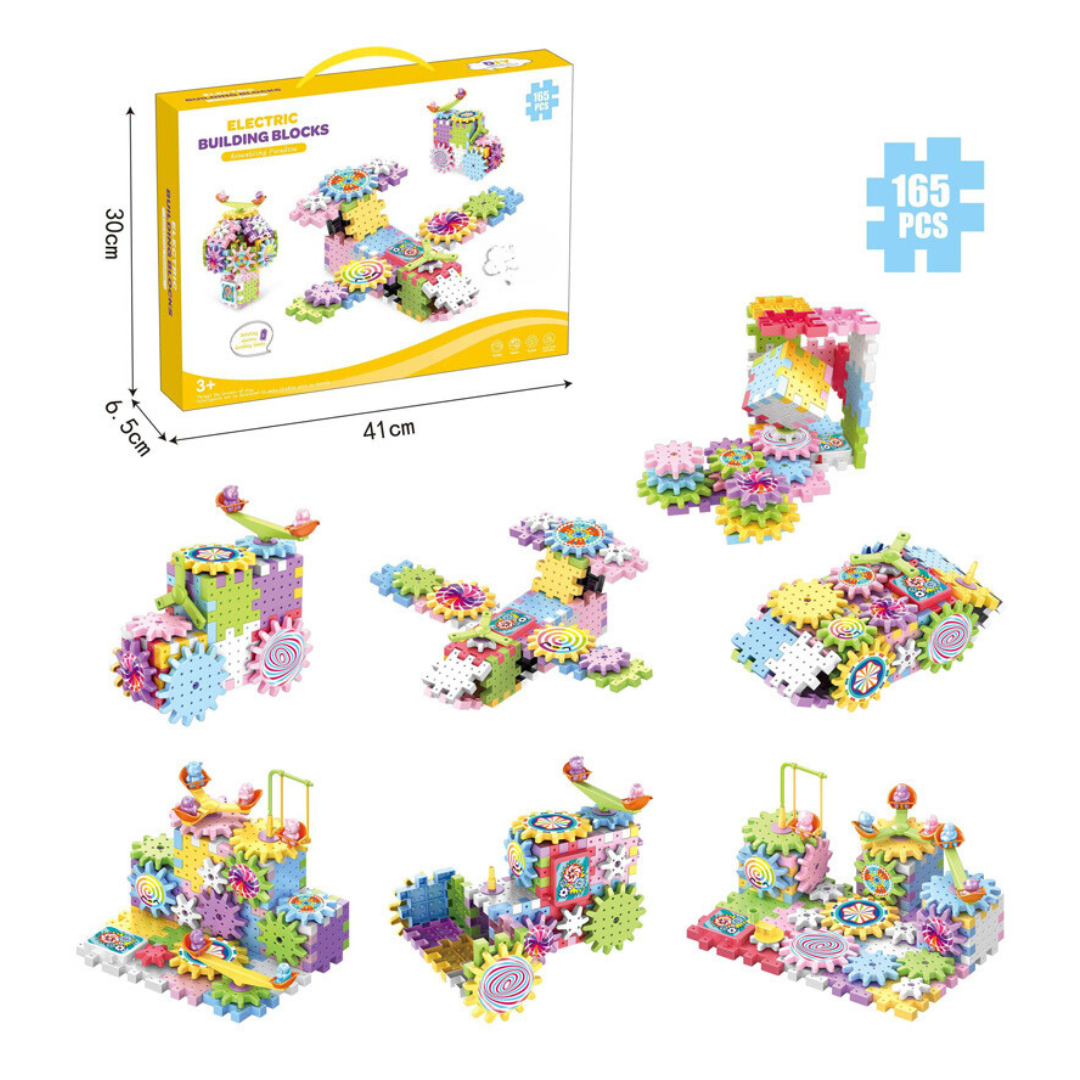 Montessori Building Blocks Set | Creative STEM Learning Toy