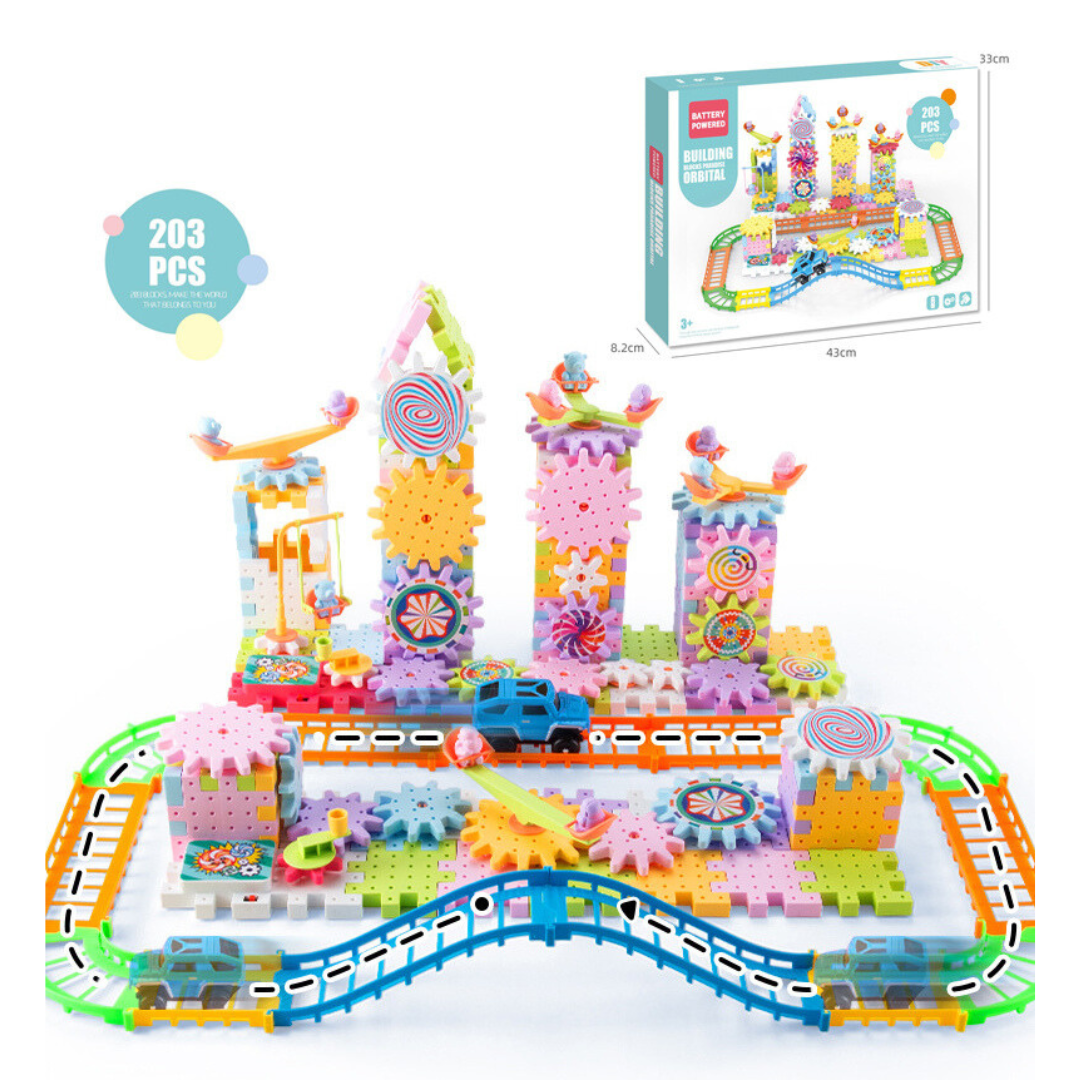Montessori Building Blocks Set | Creative STEM Learning Toy