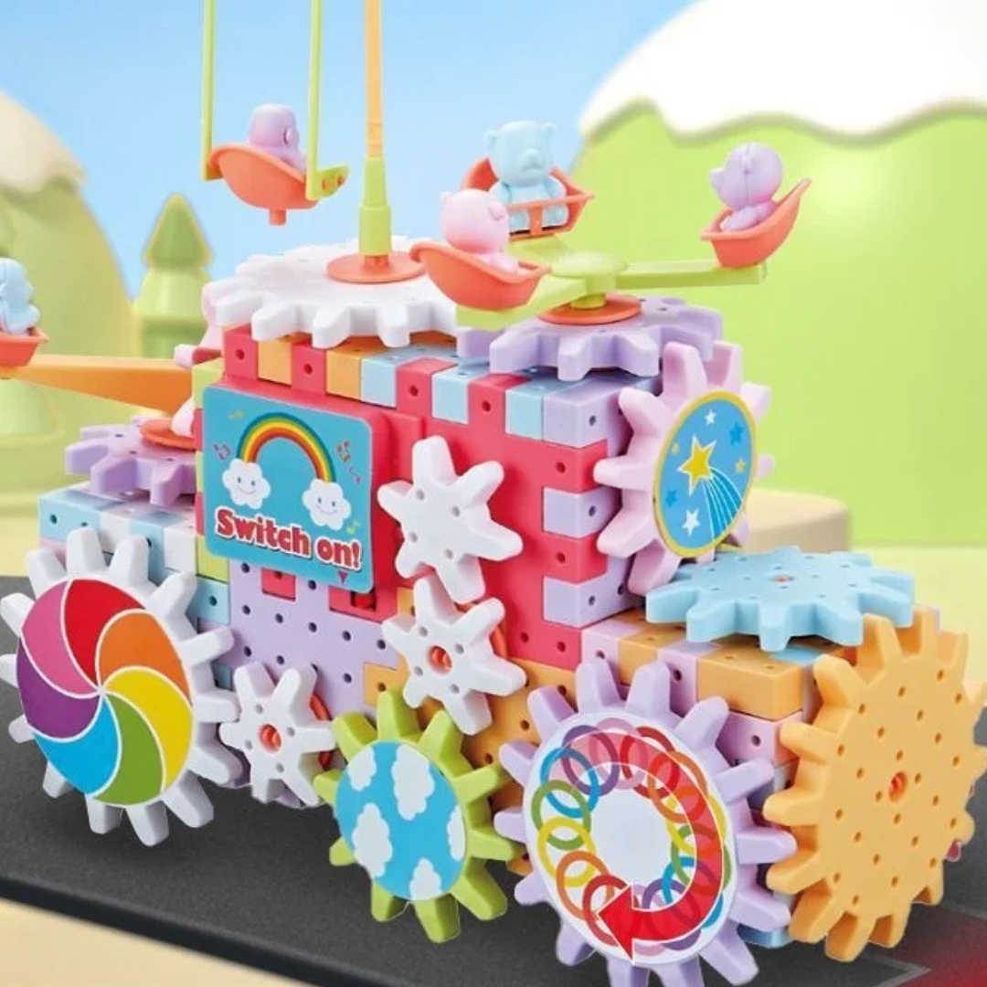 Montessori Building Blocks Set | Creative STEM Learning Toy