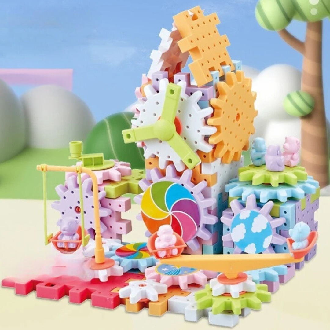 Montessori Building Blocks Set | Creative STEM Learning Toy