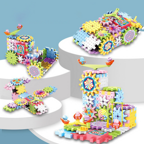 Montessori Building Blocks Set | Creative STEM Learning Toy