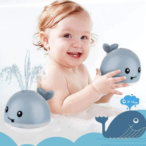 Whale Bath Fountain Toy | Automatic LED Water Spray