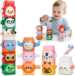 Animal Stacking Blocks Set | Safe and Fun Learning Toy