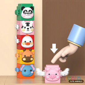 Animal Stacking Blocks Set | Safe and Fun Learning Toy