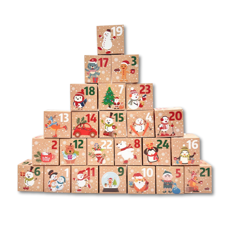 DIY Advent Calendar Boxes | Eco-Friendly Family Fun Experience