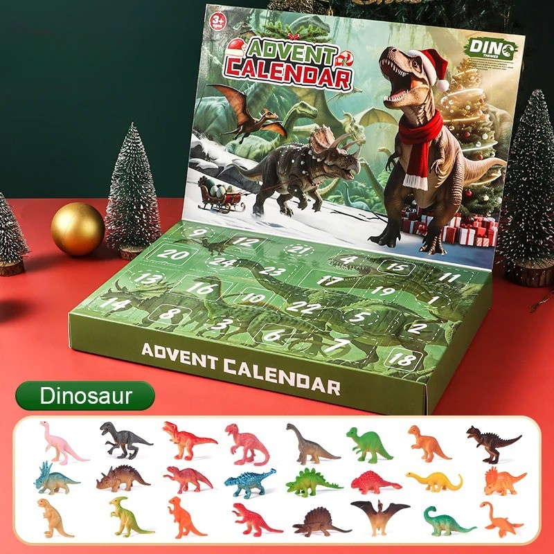 Dinosaur Advent Calendar | 24 Days of Holiday Fun