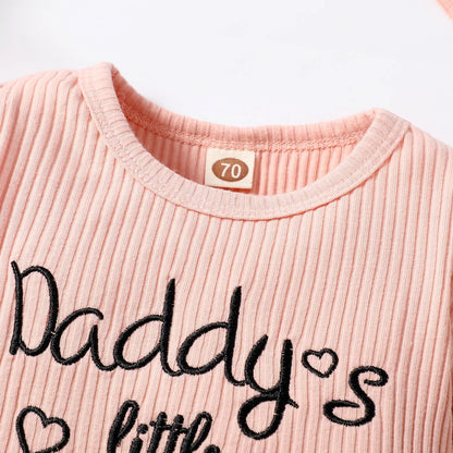 Baby Girl Romper Set | Soft Cotton Outfit with Easy Changing