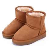 Kids Winter Fleece Boots | Warm, Non-Slip, Easy to Wear