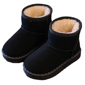 Kids Winter Fleece Boots | Warm, Non-Slip, Easy to Wear