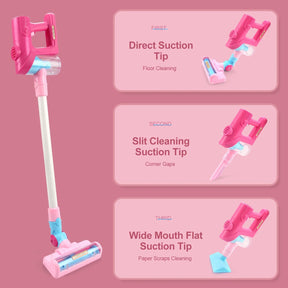 Kids Electric Toy Vacuum Cleaner | Interactive Play with Realistic Sounds