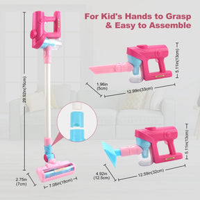 Kids Electric Toy Vacuum Cleaner | Interactive Play with Realistic Sounds