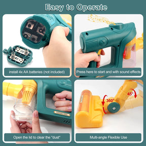 Kids Electric Toy Vacuum Cleaner | Interactive Play with Realistic Sounds