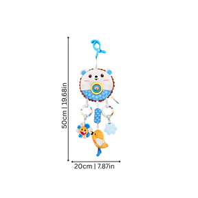Soft Hanging Rattle Toy | Colorful Sensory Development for Babies