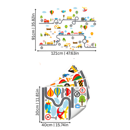 Car & Road Wall Stickers | Inspire Imagination and Creativity