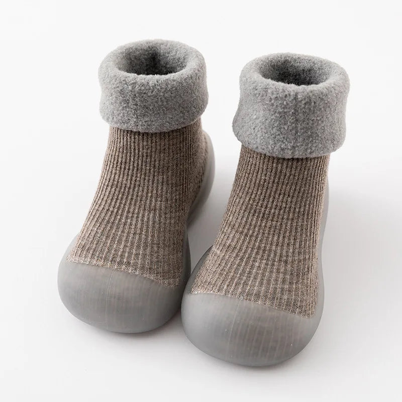 Toddler Sock Shoes | Non-Slip, Warm, Easy On