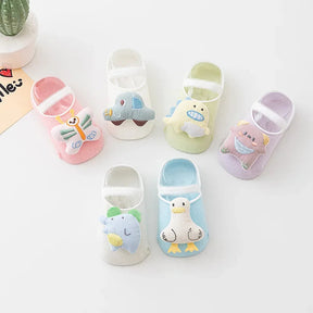 Breathable Baby Socks | Cute 3D Animal Design