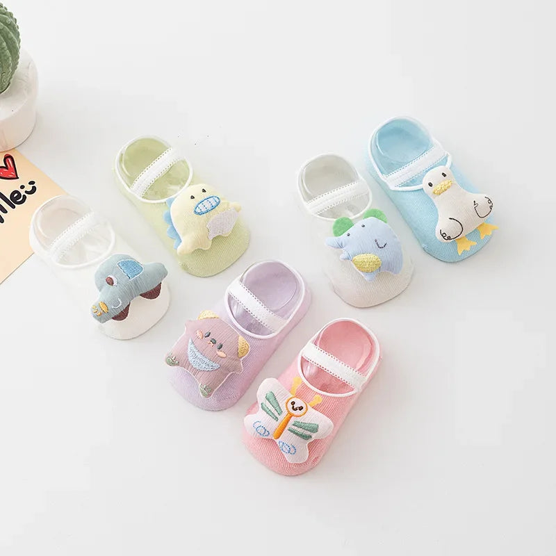 Breathable Baby Socks | Cute 3D Animal Design