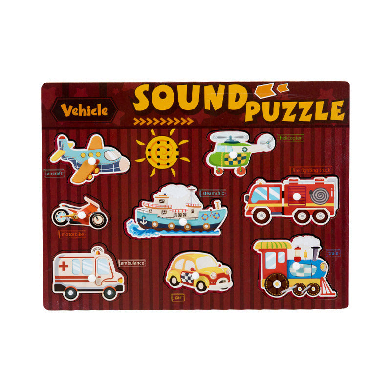 Educational Sound and Shape Game | Interactive Montessori Sensory Tool
