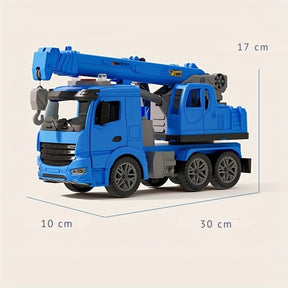 Crane Truck Toy for Kids | Realistic Lights, Sounds, and Movable Parts