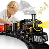 Electric Train Set | Realistic Sounds and Easy Assembly