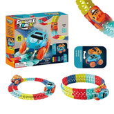 Race Track Building Set | Flexible Design with 360° Loop Action