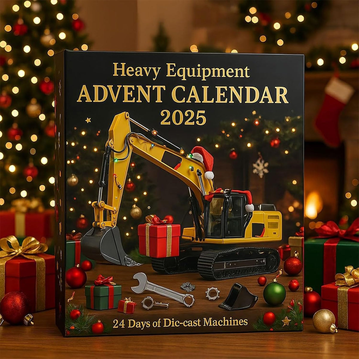 Construction Vehicles Advent Calendar | 24 Days of Building Fun