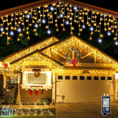 LED Outdoor Fairy String Lights | Warm White Ambiance for Celebrations