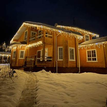 LED Outdoor Fairy String Lights | Warm White Ambiance for Celebrations