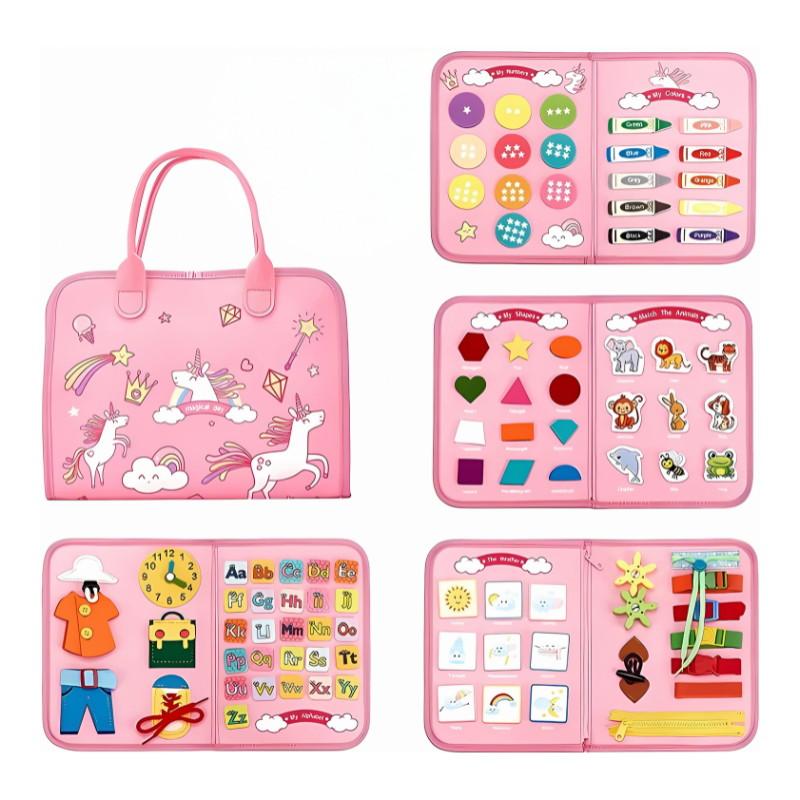 Montessori Sensory Board | Portable Learning Adventure for Kids