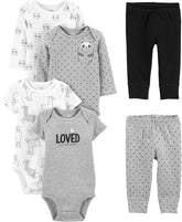Baby Clothing Set | Soft 6-Piece Outfit for Comfort
