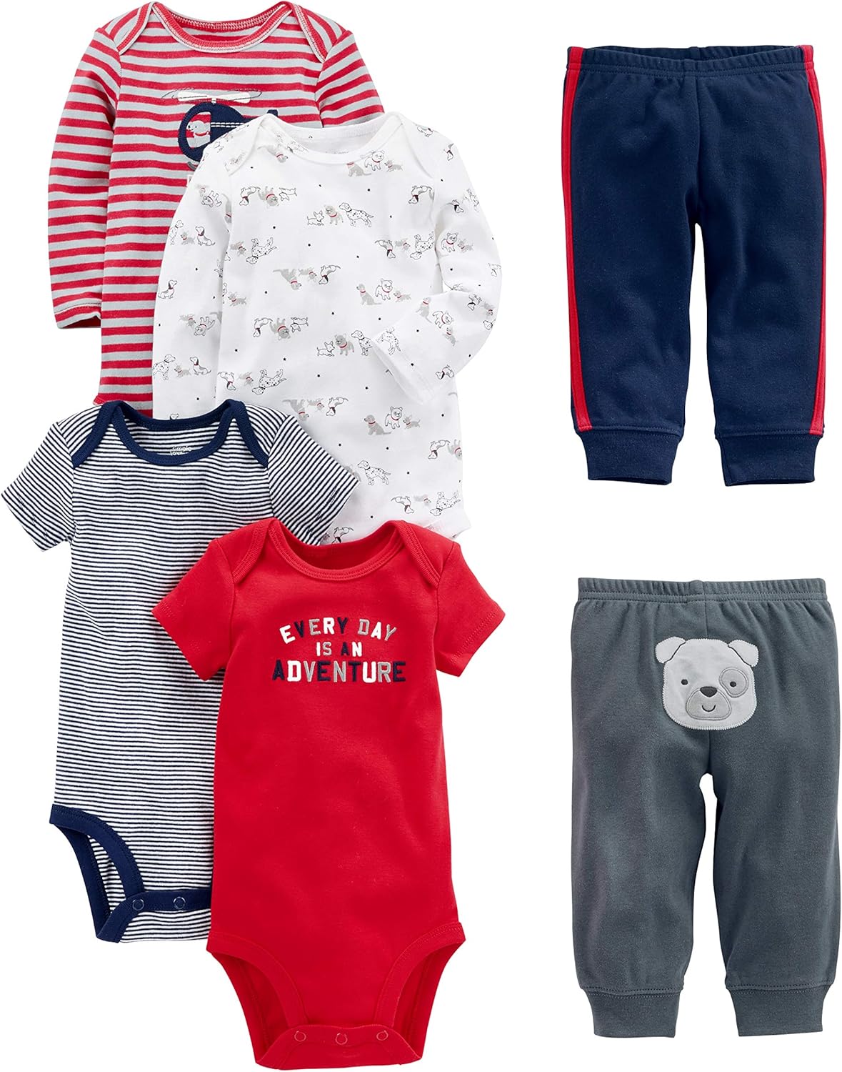 Baby Clothing Set | Soft 6-Piece Outfit for Comfort